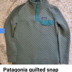 Patagonia quilted sweatshirt